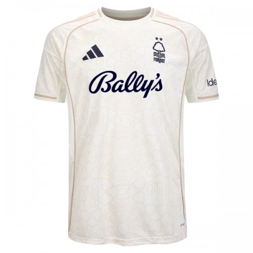 Dresovi Nottingham Forest Gostujući 2025-26 - Kratki Rukavima Dresovi Nottingham Forest Gostujući 2025-26 - Kratki Rukavima